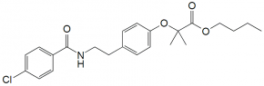 Butyl 2-[4-[2-[(4-Chloro-benzoyl)amino]ethyl]phenoxy]-2-methylpropanoate